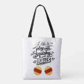 Tote Bag TypTi Boules Squishy (Dos)