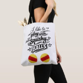 Tote Bag TypTi Boules Squishy (De près)