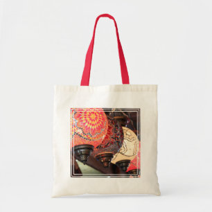 Tote Bag Uchisar, Colorés, Lampes Mosaïques