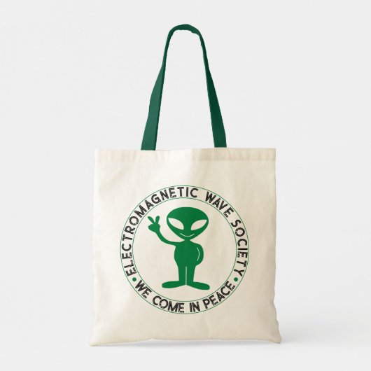 Tote Bag UFO UAP Whistleblowers Nous Venons En Paix Alien E (Dos)