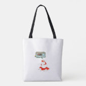 Tote Bag Ukiyoe Goldfish-sushi !! (Dos)