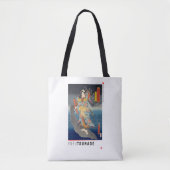 Tote Bag ukiyoe - Yūfu Tsunade - Magicien japonais (Devant)
