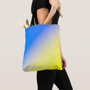 Tote Bag Ukraine bleue et jaune Inspiration de la paix anti