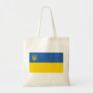 Tote Bag Ukraine - Drapeau avec trident