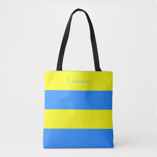 Tote Bag Ukraine Drapeau bleu jaune Thunder_Cove (Devant)
