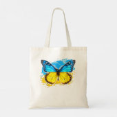 Tote Bag Ukraine Drapeau papillon ukrainien Ukraine Butterf (Dos)