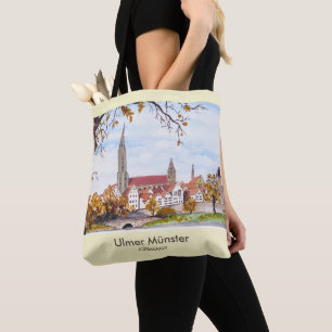 Tote Bag Ulm Minster Allemagne Tableau de Farida Greenfield