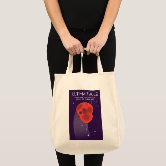 Tote Bag Ultima Thule Ceinture de Keiper art spatial (Devant (produit))