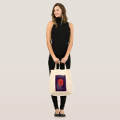 Tote Bag Ultima Thule Ceinture de Keiper art spatial (Devant (modèle))