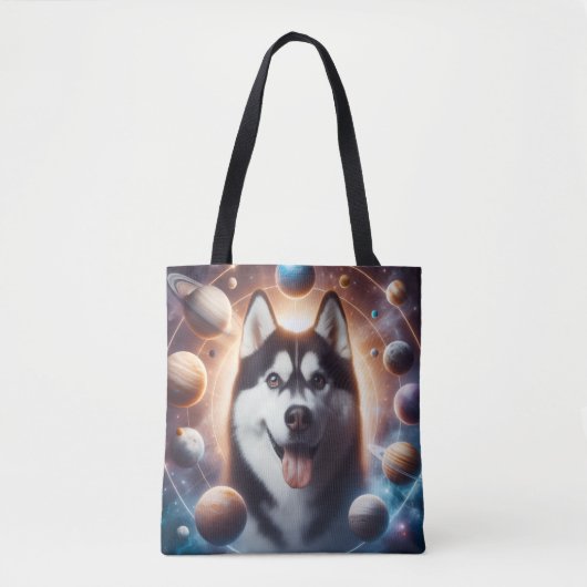 Tote Bag Um PET no espaço (Devant)