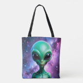 Tote Bag Un alien. (Dos)