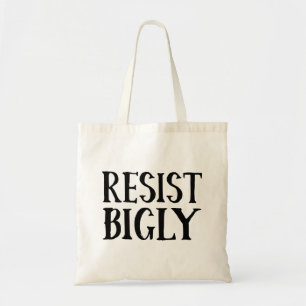 Tote Bag Un anti-Trump drôle résiste à un volumineux manife