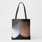 Tote Bag Un Appareil Spatial Encaissé D'Aérocoque En Approc (Devant)