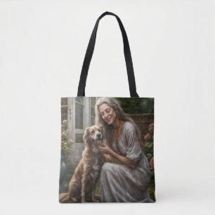 Tote Bag Un après-midi de mardi avec mon compagnon à quatre