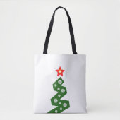 Tote Bag Un arbre de Noël (Devant)