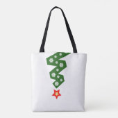 Tote Bag Un arbre de Noël (Dos)