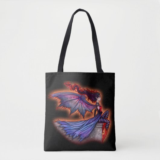Tote Bag Un Art Gothique de Fée Vampire de Vent Méchant (Devant)