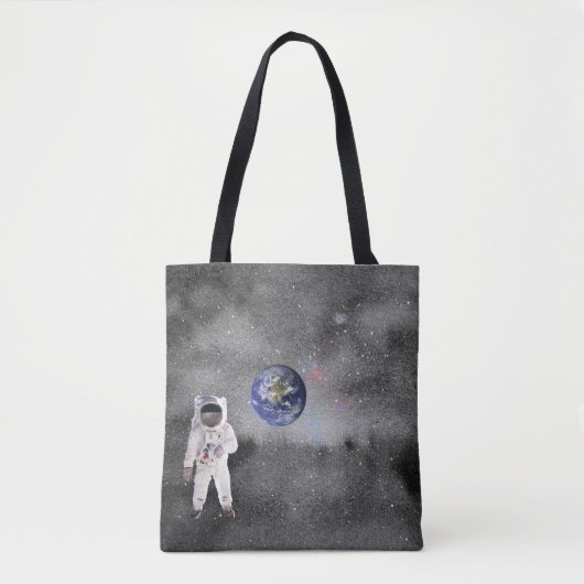 Tote Bag Un astronaute dans l'espace extra-atmosphérique Vi (Devant)