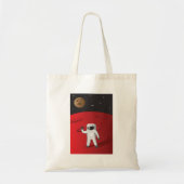Tote Bag Un astronaute sur Mars Space Explorer Red Planet (Devant)
