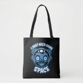 Tote Bag Un Astronaute Zombie A Besoin D'Espace (Devant)