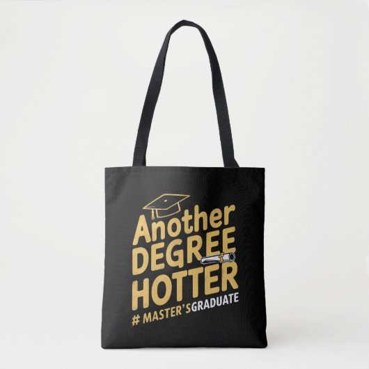 Tote Bag Un autre diplôme Hotter Master's Graduation (Devant)