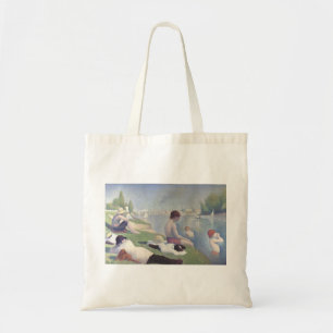 Tote Bag Un bain à Asnières de Georges Pierre Seurat