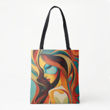 Un beau portrait abstrait