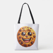 Tote Bag Un biscuit souriant. (Dos)