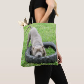 Tote Bag Un Bite Ou Deux, Temps De Jeu Aigu, (De près)