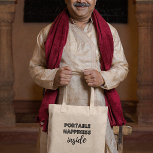 Tote Bag Un Bonheur Portable Dans L'Inspiration Motivationn