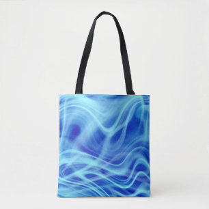 Tote Bag Un brouillard bleu mystique