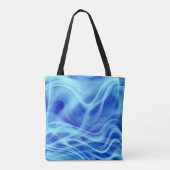 Tote Bag Un brouillard bleu mystique (Dos)
