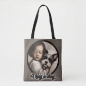 Tote Bag Un câlin par jour (Devant)