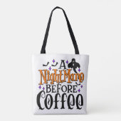 Tote Bag Un Cauchemar Avant Café (Dos)