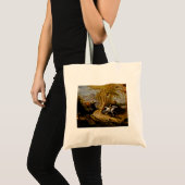 Tote Bag Un cavalier sans tête poursuivant la grue Ichabod (Devant (produit))