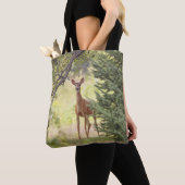 Tote Bag Un cerf solitaire (De près)