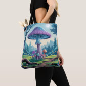 Tote Bag Un champignon violet (De près)