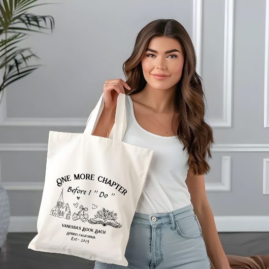 Tote Bag Un chapitre avant la chapelle Bachelorette Book 