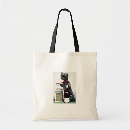 Tote Bag Un chien gai (Devant)