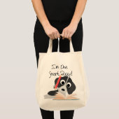 Tote Bag Un Chiot intelligent (Devant (produit))