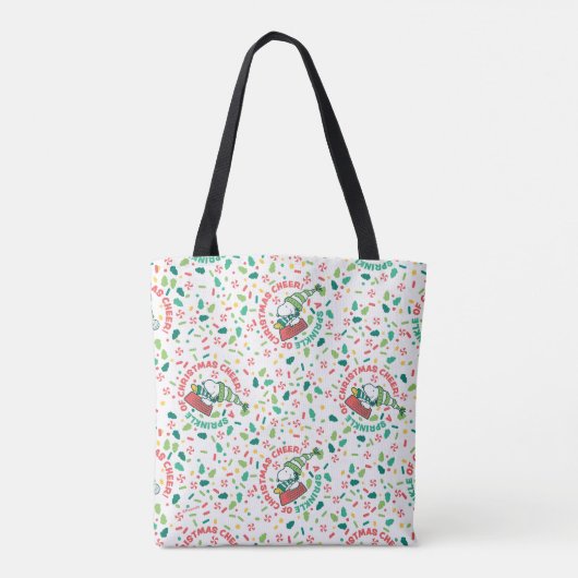 Tote Bag Un clin d'oeil à Noël Motif (Dos)