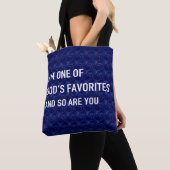 Tote Bag Un des favoris de Dieu fourre-tout (De près)