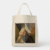 Tote Bag Un design abstrait moderne (Dos)