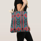 Tote Bag Un design classique aux multiples couleurs tendanc (De près)