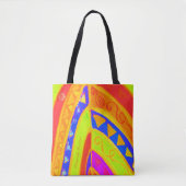 Tote Bag Un design d'art tribal extraordinaire de Barcelone (Devant)