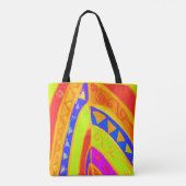 Tote Bag Un design d'art tribal extraordinaire de Barcelone (Dos)