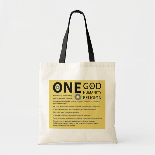 Tote Bag Un Dieu (Devant)
