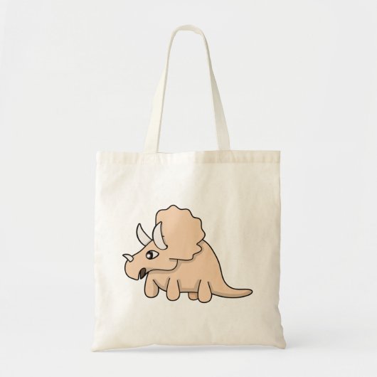 Tote Bag Un dinosaure mignon (Devant)