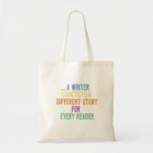 Tote Bag un écrivain concocte une histoire différente pour (Devant)