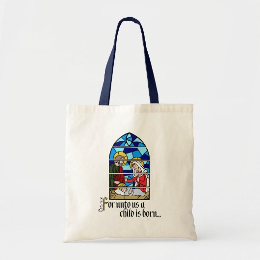 Tote Bag Un enfant naît (Devant)